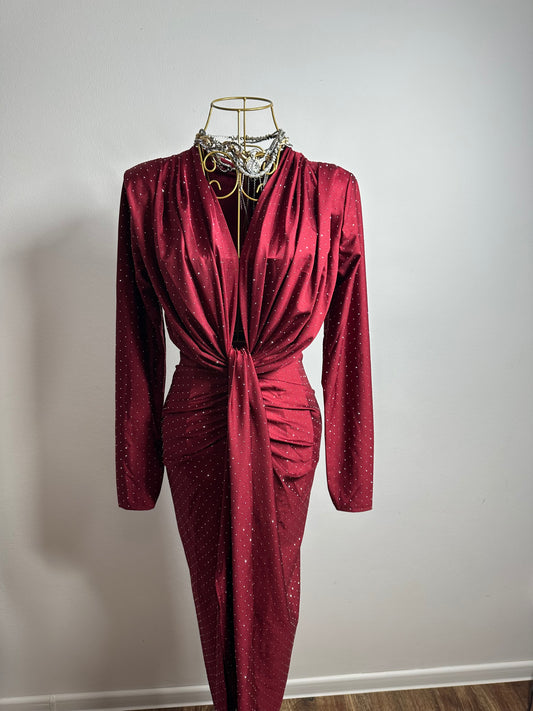 ROCHIE ISABELL GLITTER CU MÂNECǍ