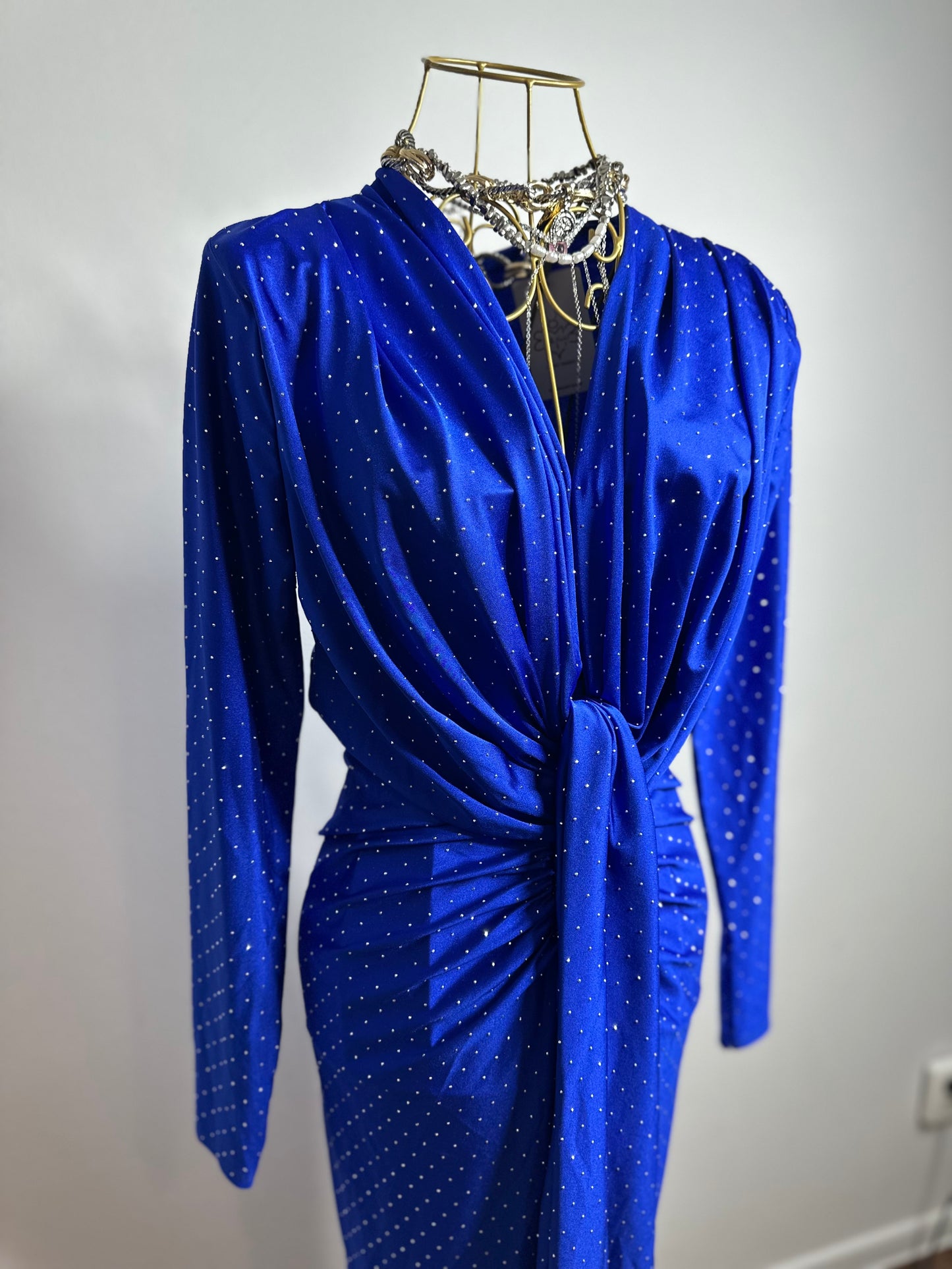 ROCHIE ISABELL GLITTER CU MÂNECǍ