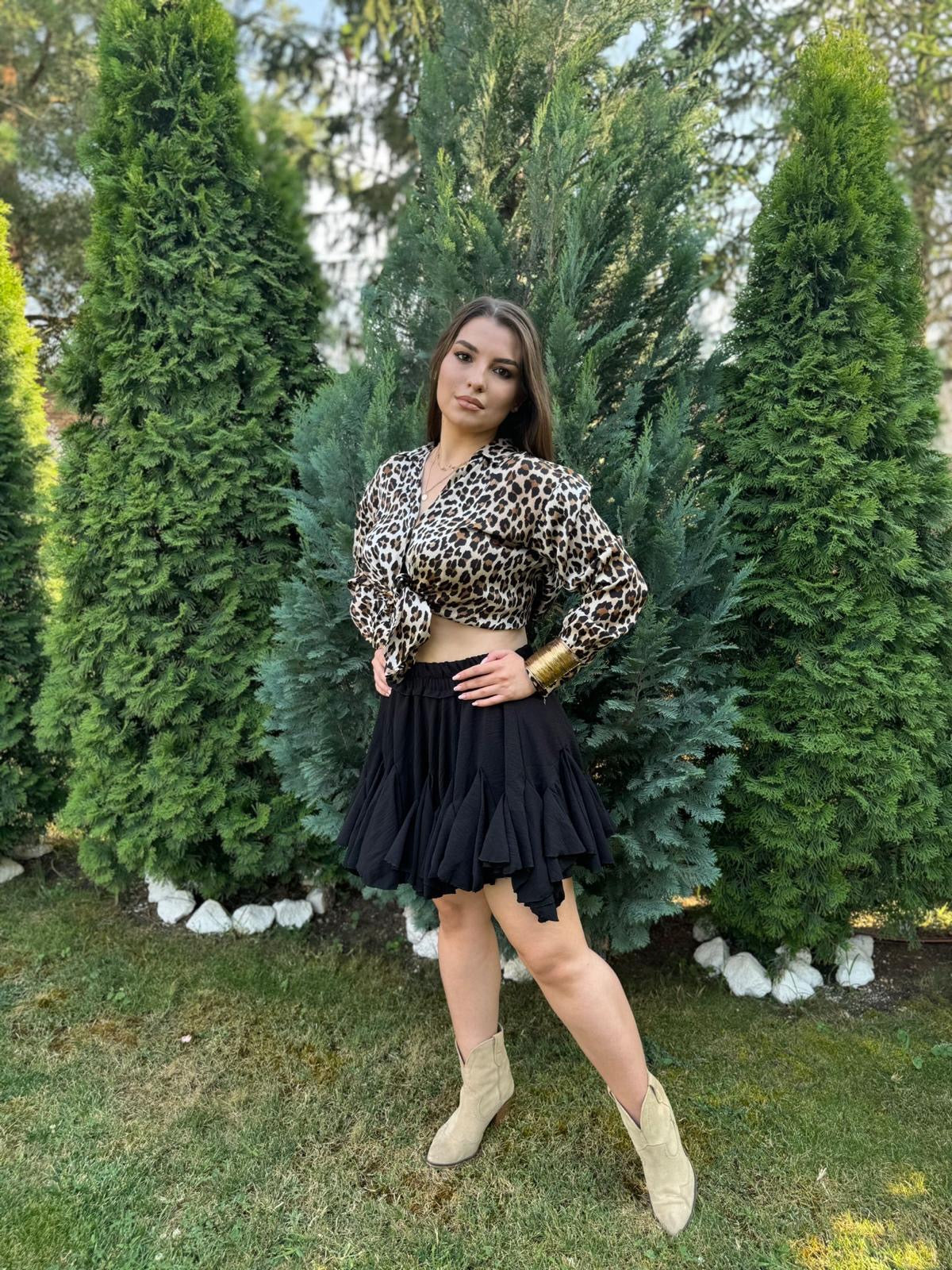 Fusta LEILA BLACK