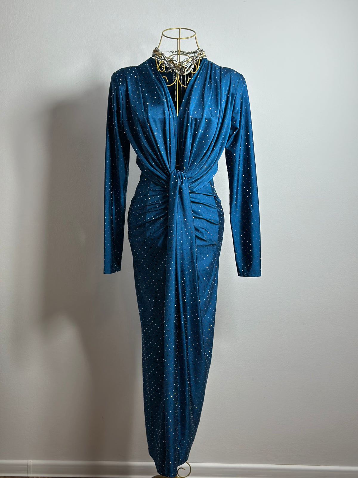 ROCHIE ISABELL GLITTER CU MÂNECǍ