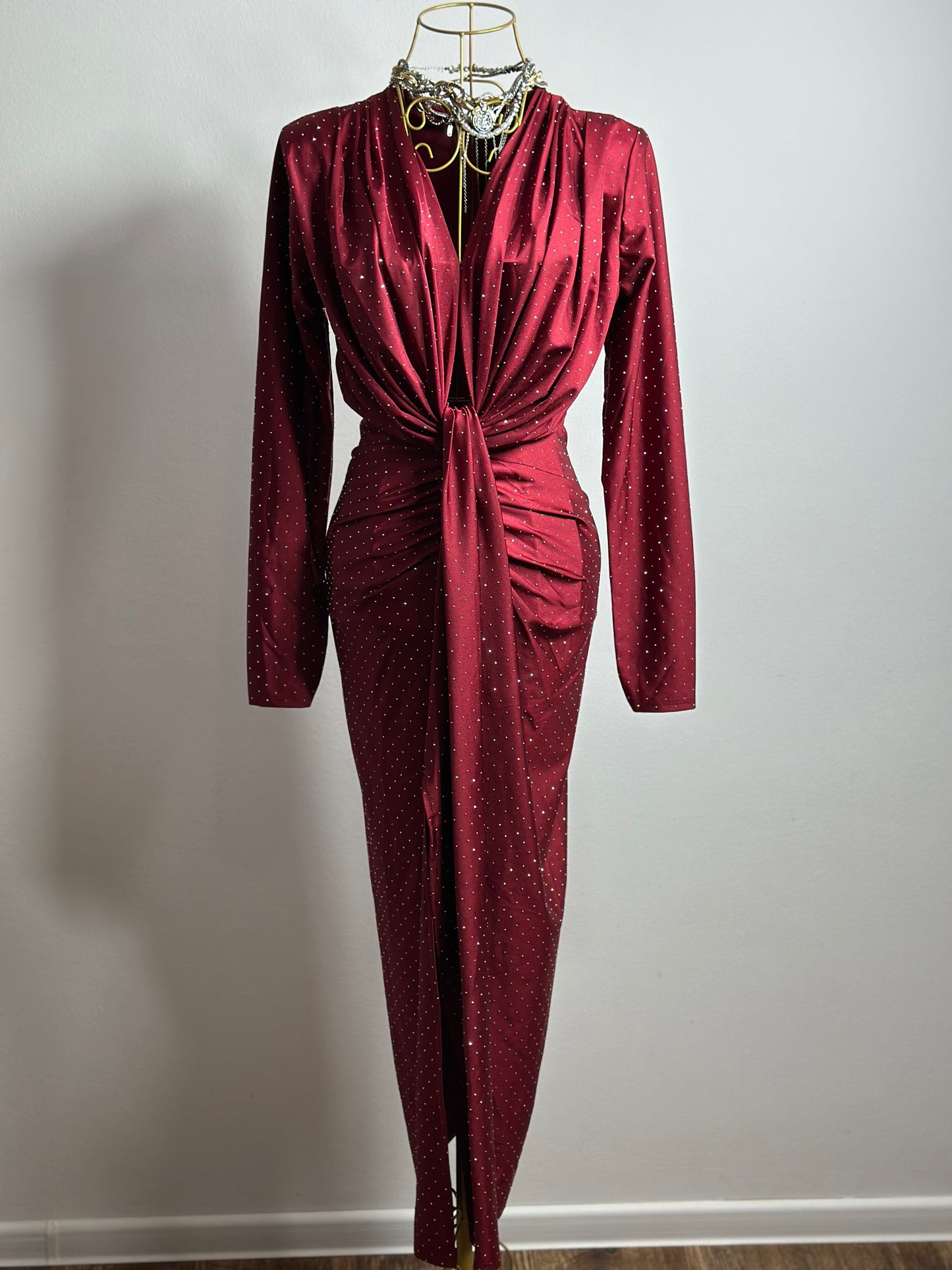 ROCHIE ISABELL GLITTER CU MÂNECǍ