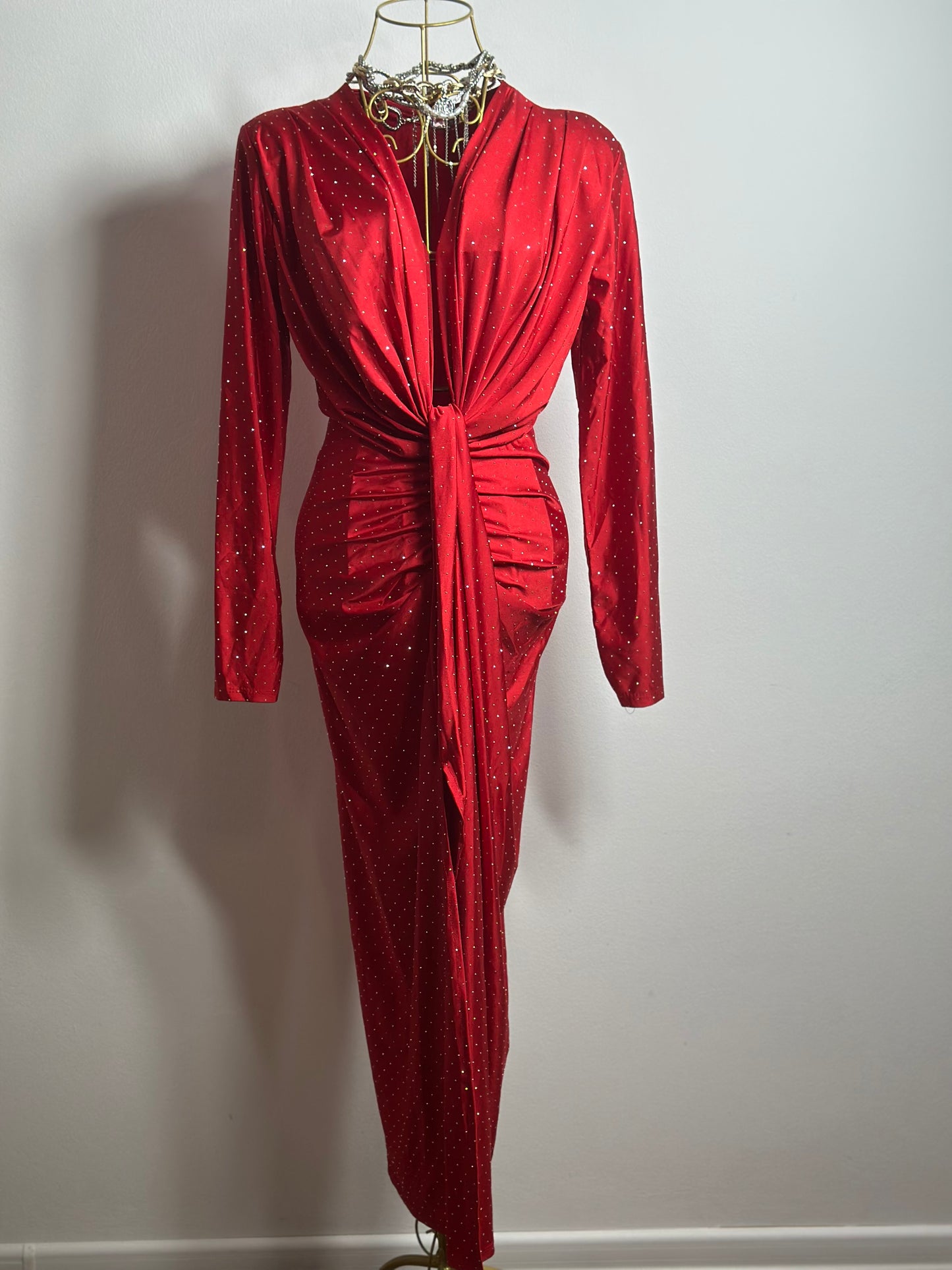 ROCHIE ISABELL GLITTER CU MÂNECǍ