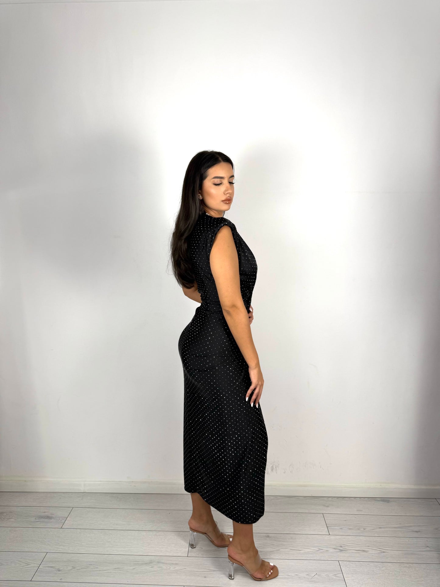 ROCHIE LUANA GLITTER BLACK 2