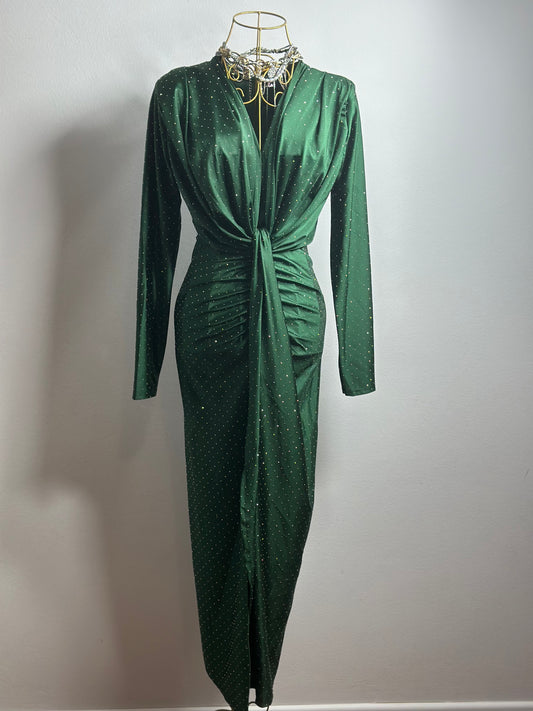 ROCHIE ISABELL GLITTER CU MÂNECǍ