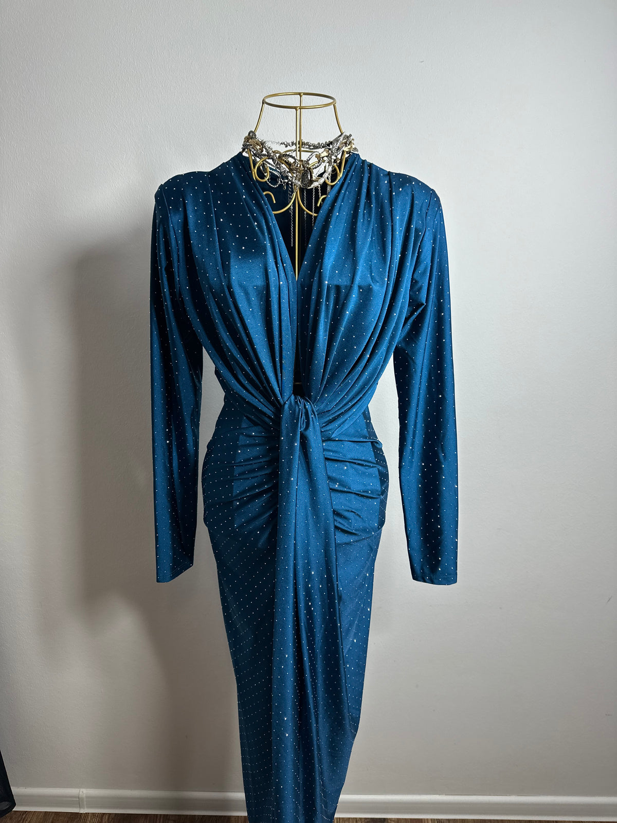 ROCHIE ISABELL GLITTER CU MÂNECǍ