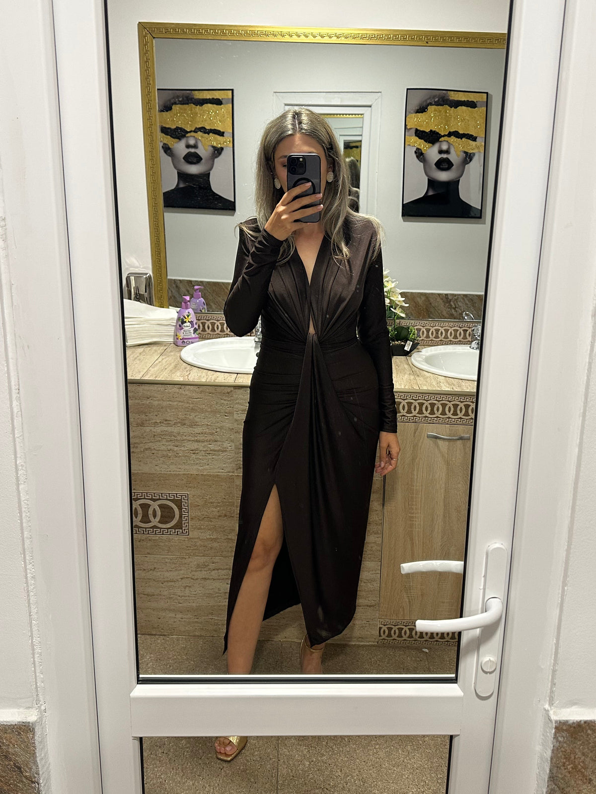 ROCHIE ISABELL GLITTER BROWN
