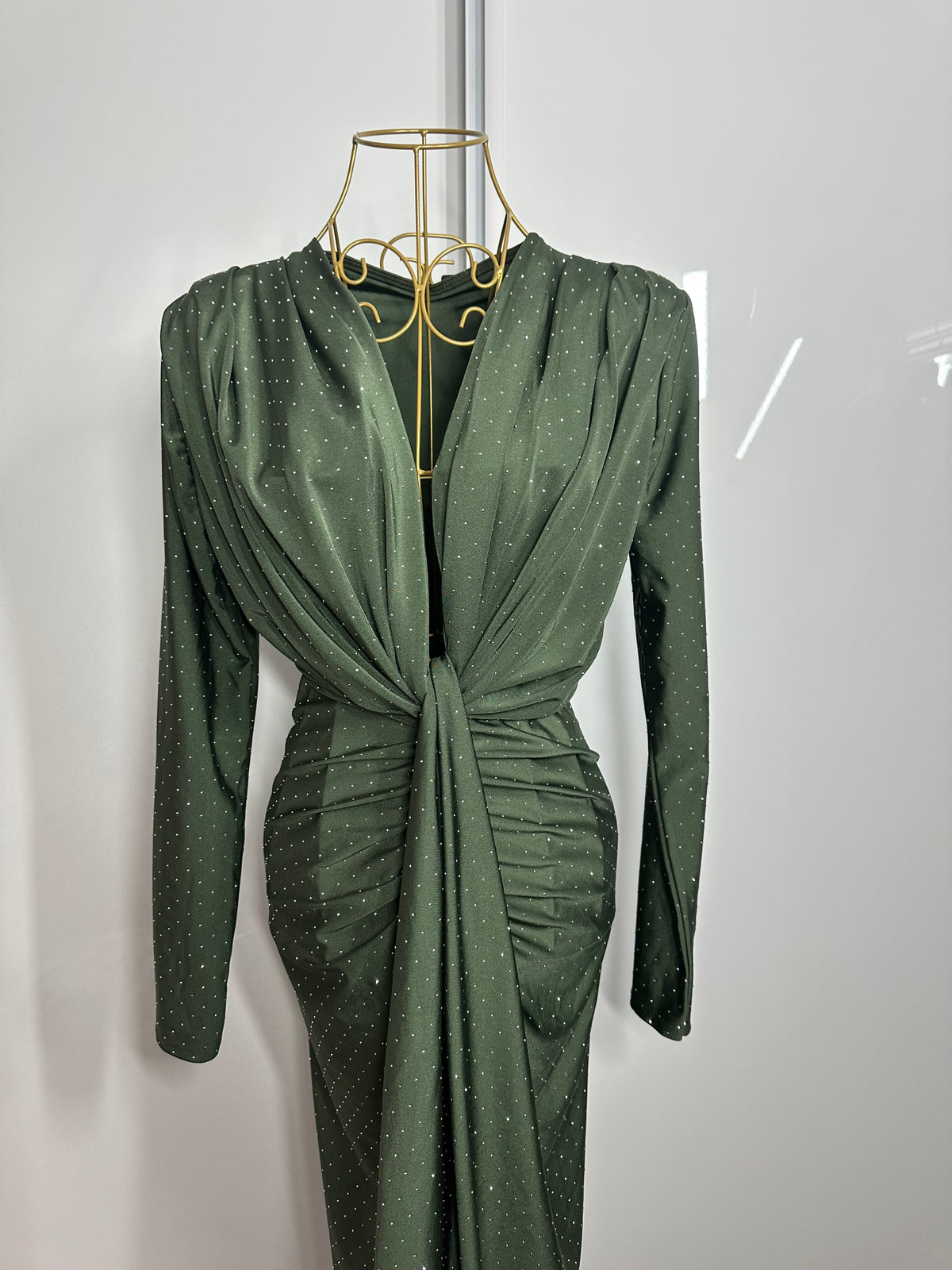 ROCHIE ISABELL GLITTER CU MÂNECǍ