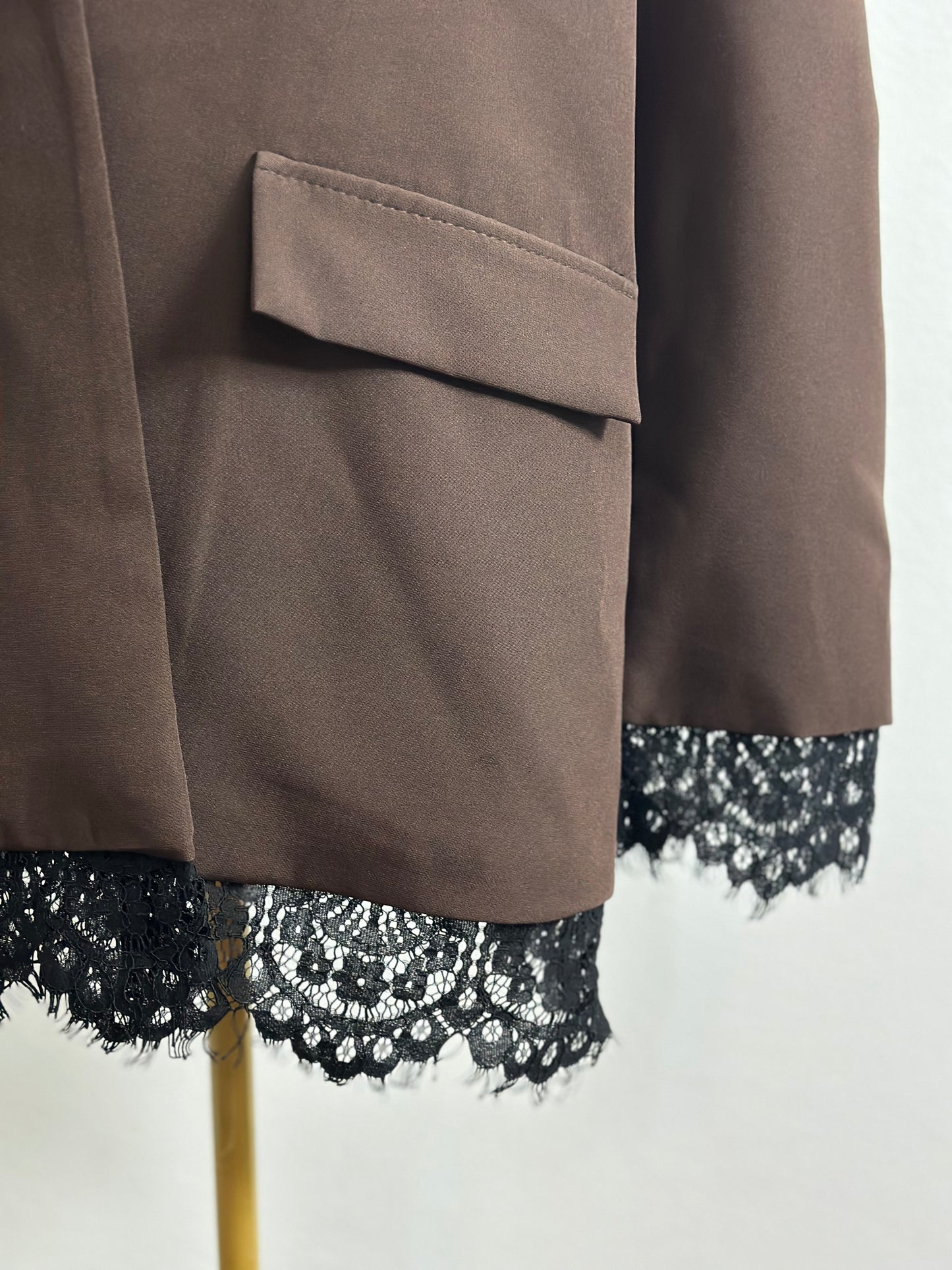 SACOU OVERSIZE CU DANTELA