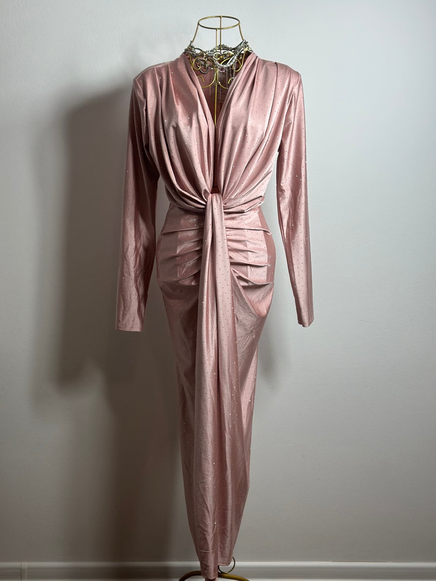 ROCHIE ISABELL GLITTER CU MÂNECǍ