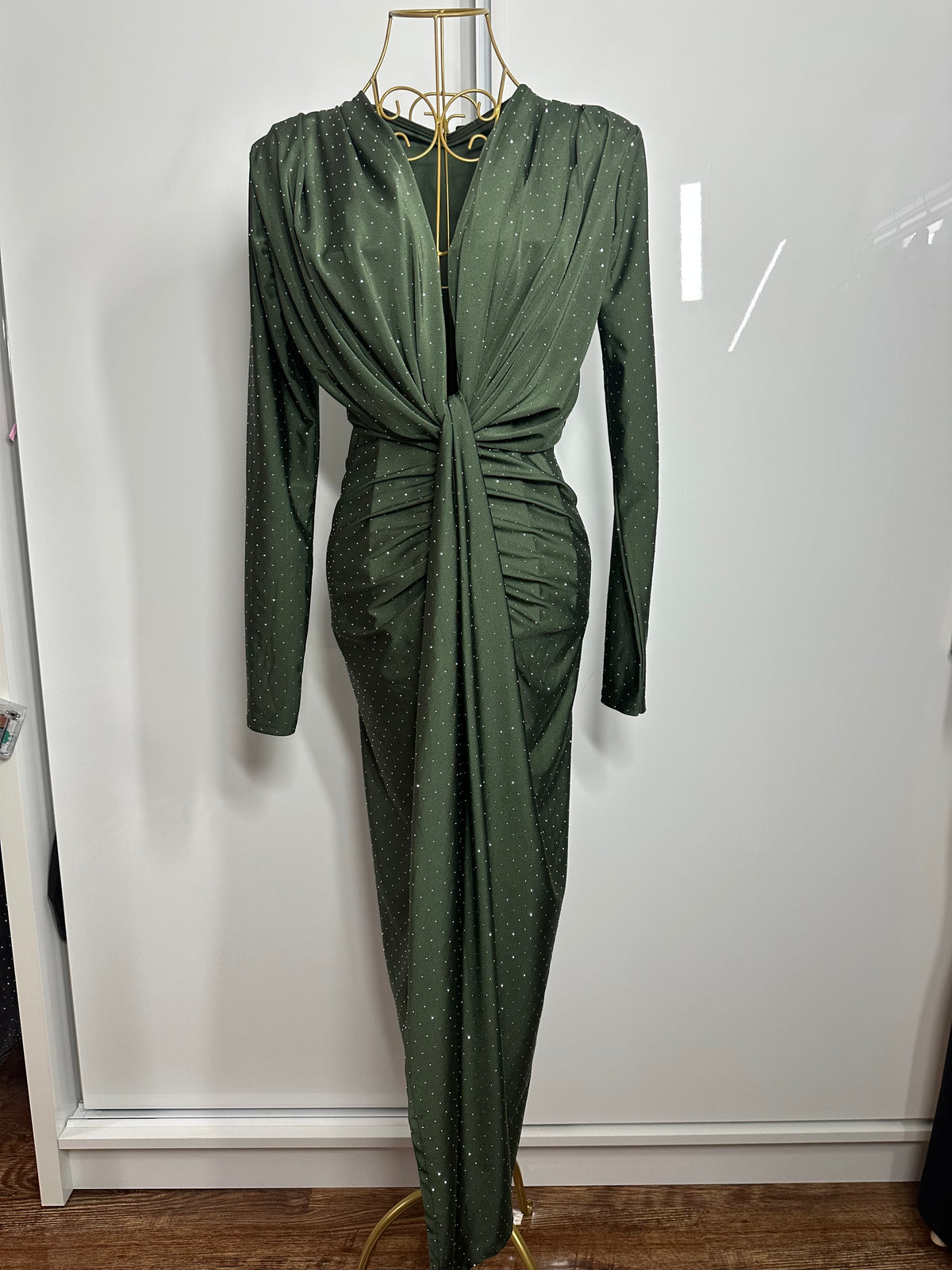 ROCHIE ISABELL GLITTER CU MÂNECǍ