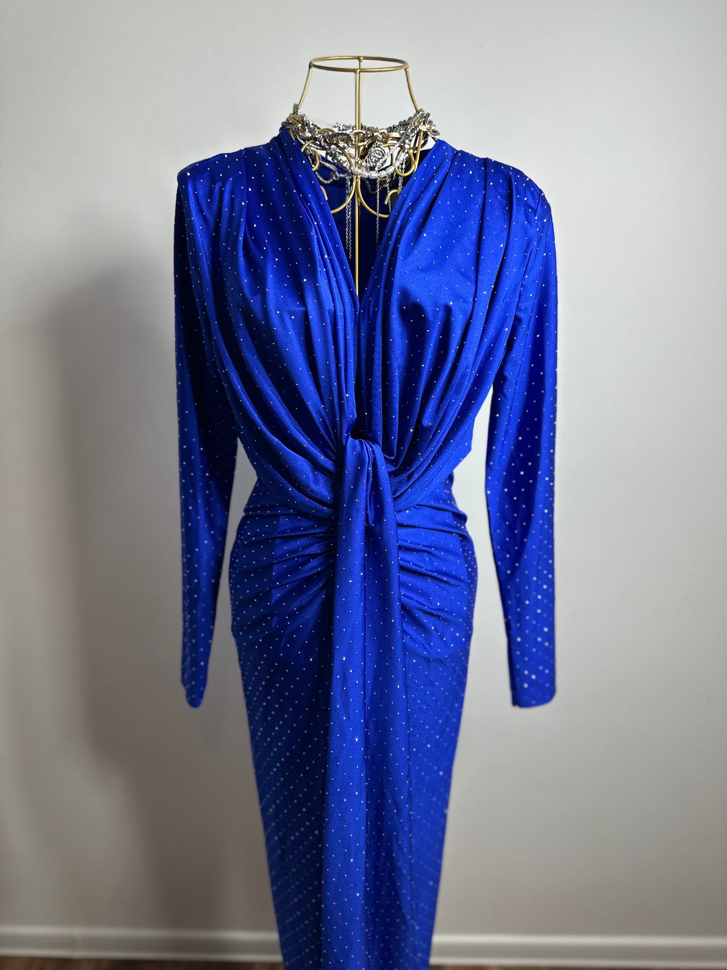 ROCHIE ISABELL GLITTER CU MÂNECǍ