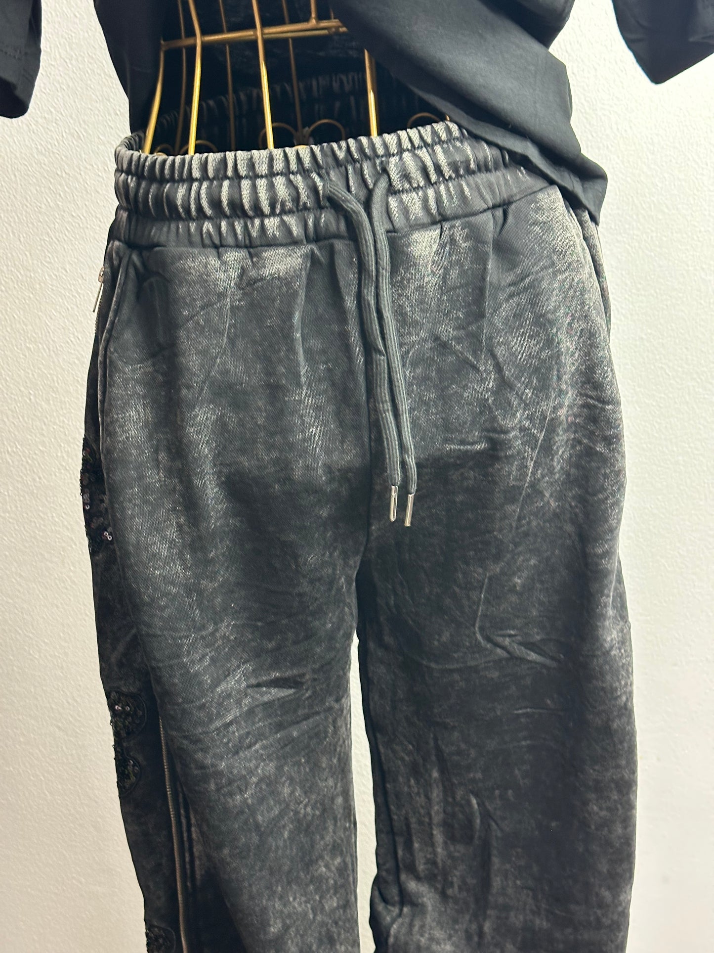 Pantaloni Mickey cu fermoar